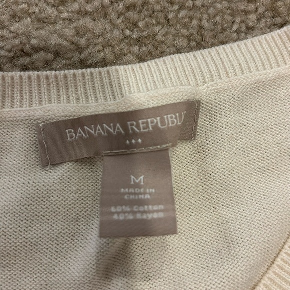 J crew red and cream sweater - Picture 2 of 3